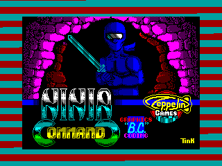 Ninja Commando — ZX SPECTRUM GAME ИГРА