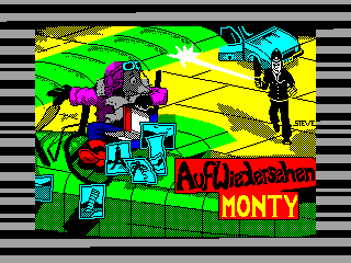 Auf Wiedersehen Monty — ZX SPECTRUM GAME ИГРА