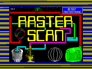 Rasterscan — ZX SPECTRUM GAME ИГРА