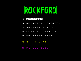 ROCK FORD — ZX SPECTRUM GAME ИГРА