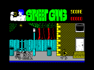 Street Gang — ZX SPECTRUM GAME ИГРА
