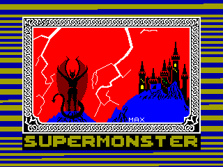 SUPER MONSTER — ZX SPECTRUM GAME ИГРА