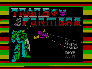 Transformers, The — ZX SPECTRUM GAME ИГРА