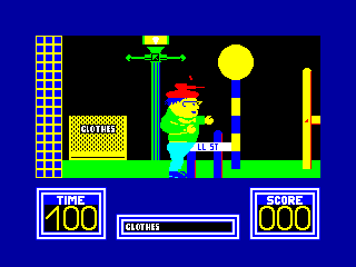 Benny Hill's Madcap Chase! — ZX SPECTRUM GAME ИГРА