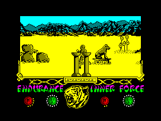 WAY OF THE TIGER — ZX SPECTRUM GAME ИГРА