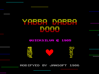 Yabba Dabba Doo! — ZX SPECTRUM GAME ИГРА