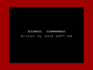 Bionic Commando — ZX SPECTRUM GAME ИГРА