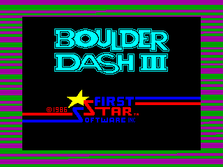 Boulder Dash III — ZX SPECTRUM GAME ИГРА