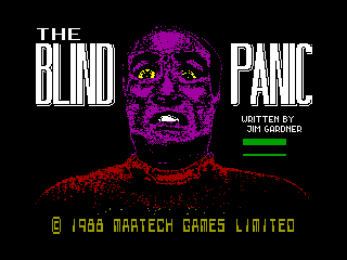 Blind Panic — ZX SPECTRUM GAME ИГРА