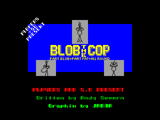 Blob the Cop — ZX SPECTRUM GAME ИГРА