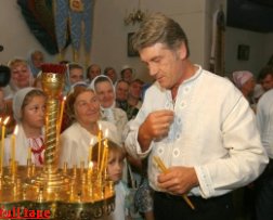 Завтра на Львовщине Виктор Ющенко примет участие в освящении храма