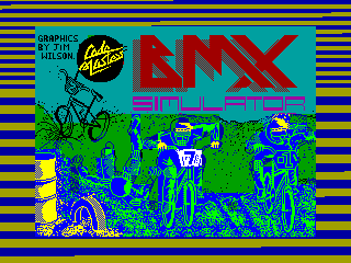 BMX Simulator — ZX SPECTRUM GAME ИГРА