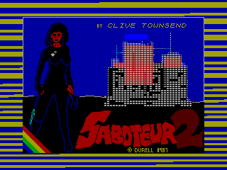 Saboteur II — ZX SPECTRUM GAME ИГРА