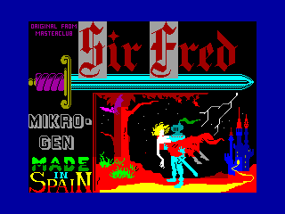 SIR FRED — ZX SPECTRUM GAME ИГРА