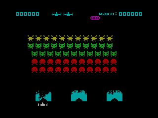 Space Raiders — ZX SPECTRUM GAME ИГРА