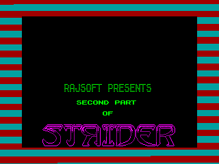 Strider II — ZX SPECTRUM GAME ИГРА