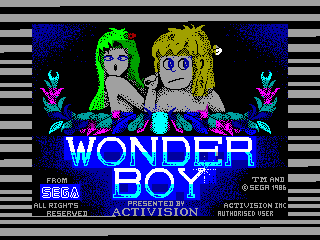 WONDER BOY — ZX SPECTRUM GAME ИГРА