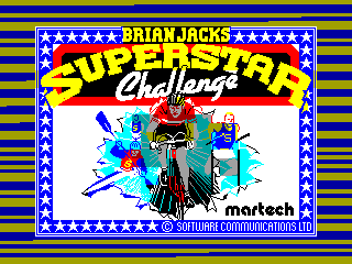 BRIAN JACK SUPER STAR — ZX SPECTRUM GAME ИГРА