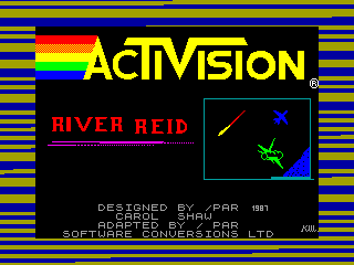 River Raid — ZX SPECTRUM GAME ИГРА