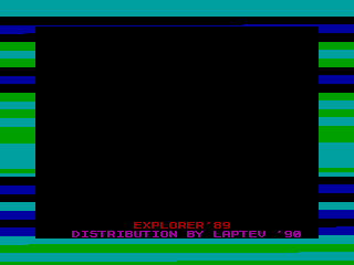 Explorer — ZX SPECTRUM GAME ИГРА