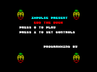 Edd the Duck — ZX SPECTRUM GAME ИГРА