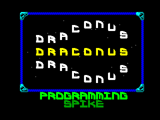 Draconus — ZX SPECTRUM GAME ИГРА