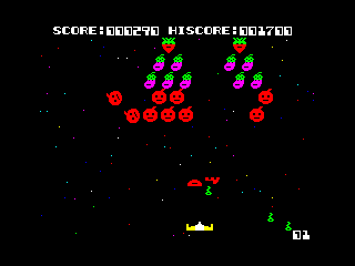 Vegetable Crash — ZX SPECTRUM GAME ИГРА