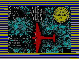 Ace of Aces — ZX SPECTRUM GAME ИГРА