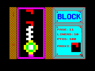 BLOCK — ZX SPECTRUM GAME ИГРА
