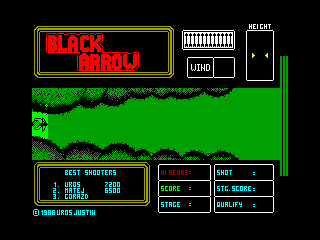 Black Arrow — ZX SPECTRUM GAME ИГРА