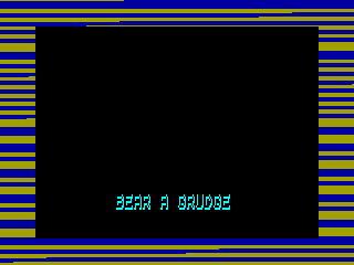 Bear a Grudge — ZX SPECTRUM GAME ИГРА