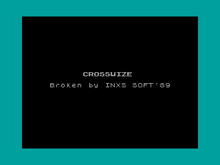 Crosswize — ZX SPECTRUM GAME ИГРА