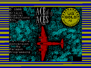 Ace of Aces — ZX SPECTRUM GAME ИГРА