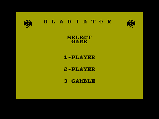 Dark Gladiator, The — ZX SPECTRUM GAME ИГРА