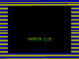 Phantom Club — ZX SPECTRUM GAME ИГРА