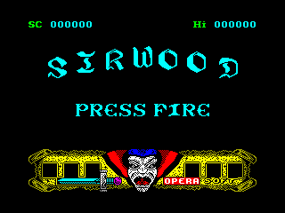 SIRWOOD 3 — ZX SPECTRUM GAME ИГРА