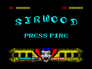 SIRWOOD 1 — ZX SPECTRUM GAME ИГРА
