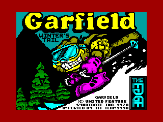 Garfield - Winter's Tail — ZX SPECTRUM GAME ИГРА