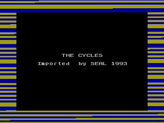Cycles, The — ZX SPECTRUM GAME ИГРА