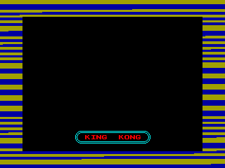 King Kong — ZX SPECTRUM GAME ИГРА
