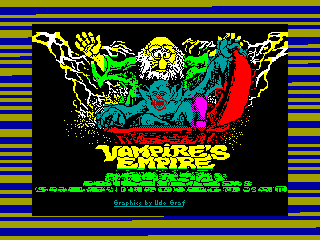 Vampire's Empire — ZX SPECTRUM GAME ИГРА