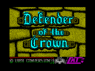 Defender of the Crown — ZX SPECTRUM GAME ИГРА