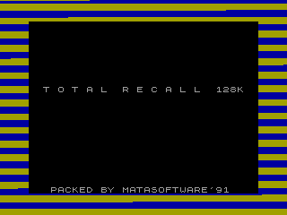 Total Recall — ZX SPECTRUM GAME ИГРА