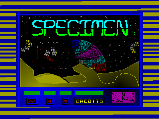 Specimen — ZX SPECTRUM GAME ИГРА