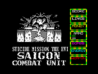 Saigon Combat Unit — ZX SPECTRUM GAME ИГРА