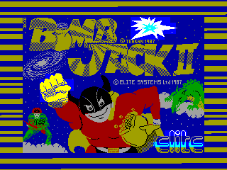 Bomb Jack II — ZX SPECTRUM GAME ИГРА