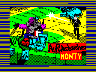 MONTY MOLE 3 — ZX SPECTRUM GAME ИГРА
