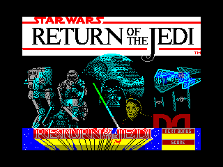 Return of the Jedi — ZX SPECTRUM GAME ИГРА