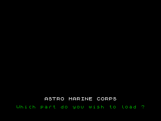 ASTRO MARINE CORPS 1 — ZX SPECTRUM GAME ИГРА