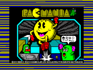 Pac-Mania — ZX SPECTRUM GAME ИГРА